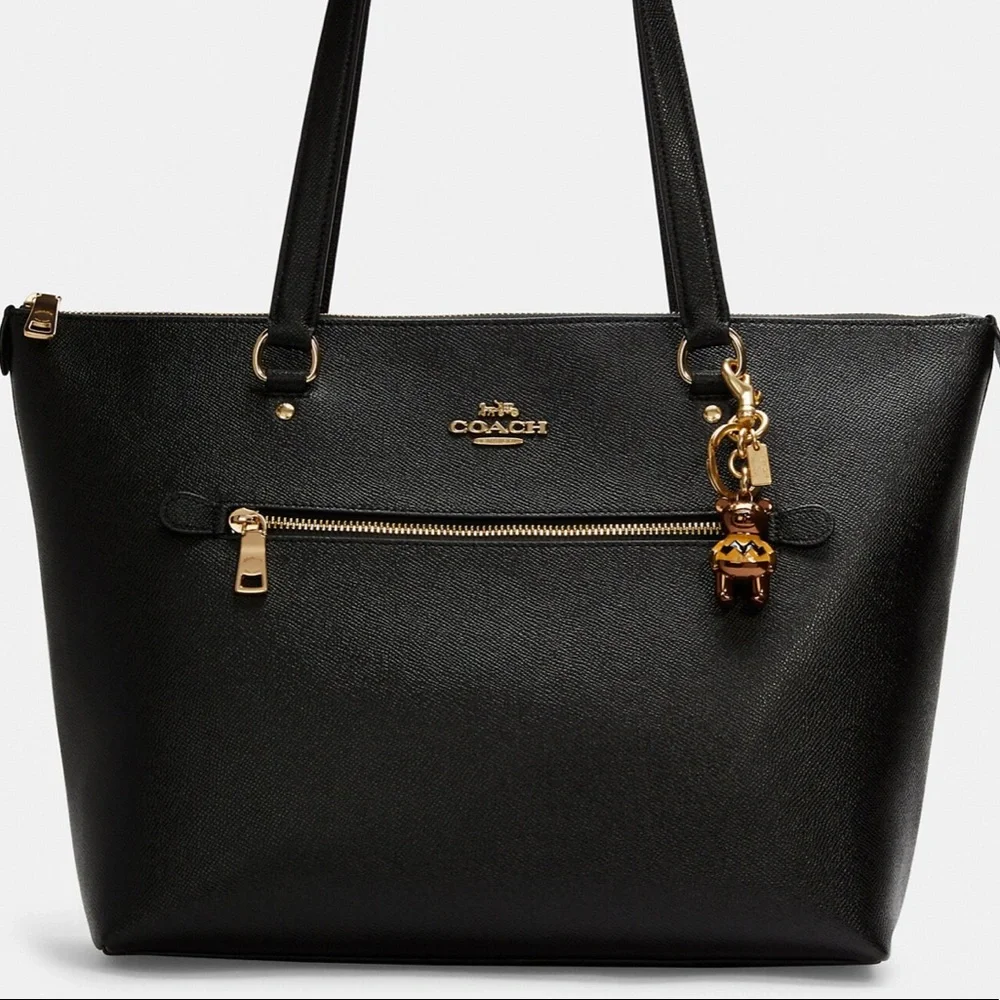 Coach x Peanuts Charlie Brown Bear Bag Charm - Picture 2 of 2